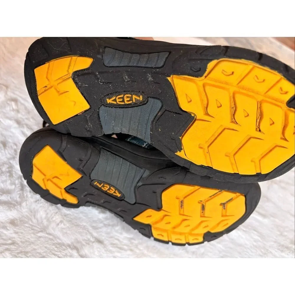 KEEN Kids Newport H2 Sandals Size 1 Teal Black Water Sport Hiking